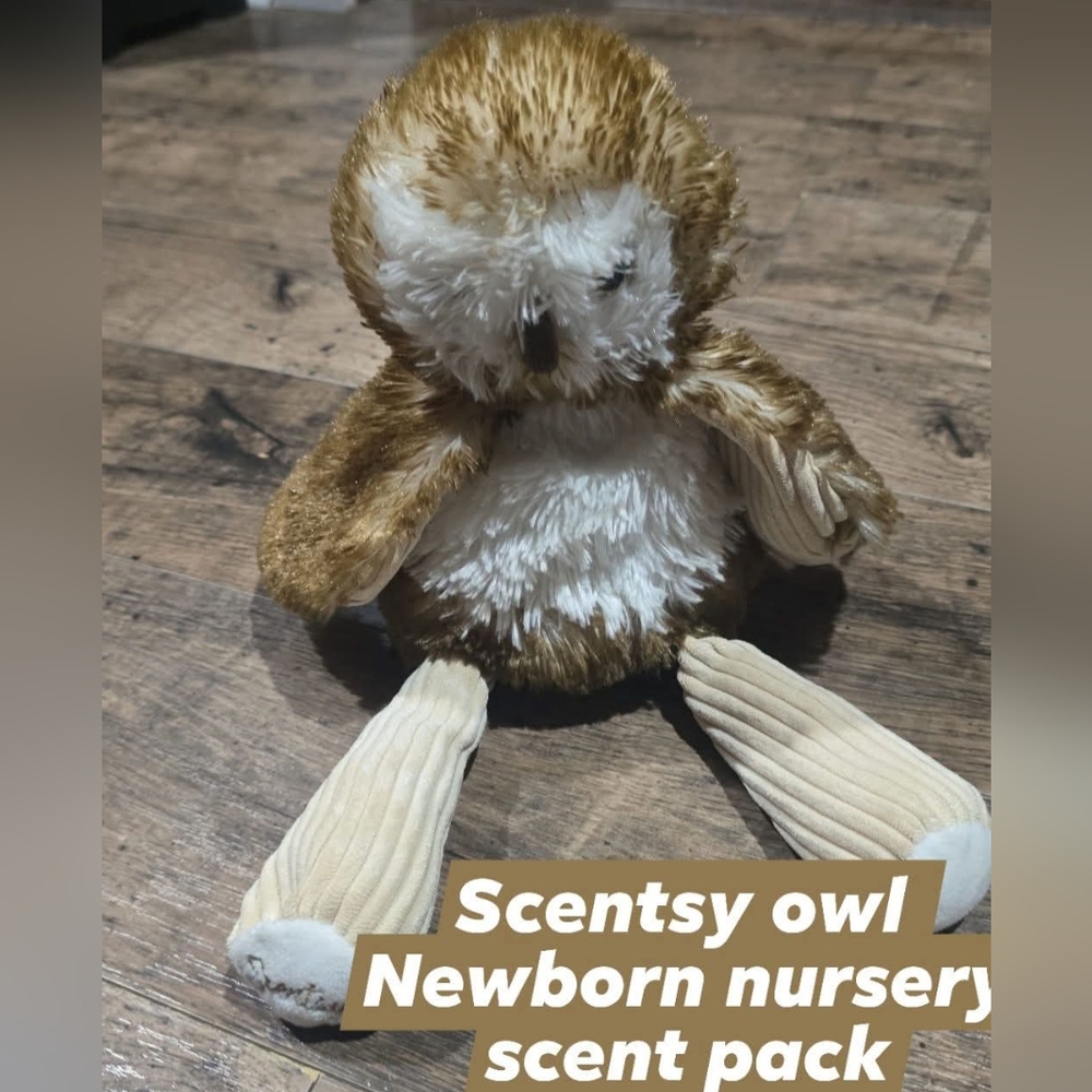 Scentsy plush owl toy